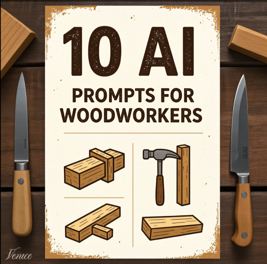 10 Best AI Prompts for Woodworkers